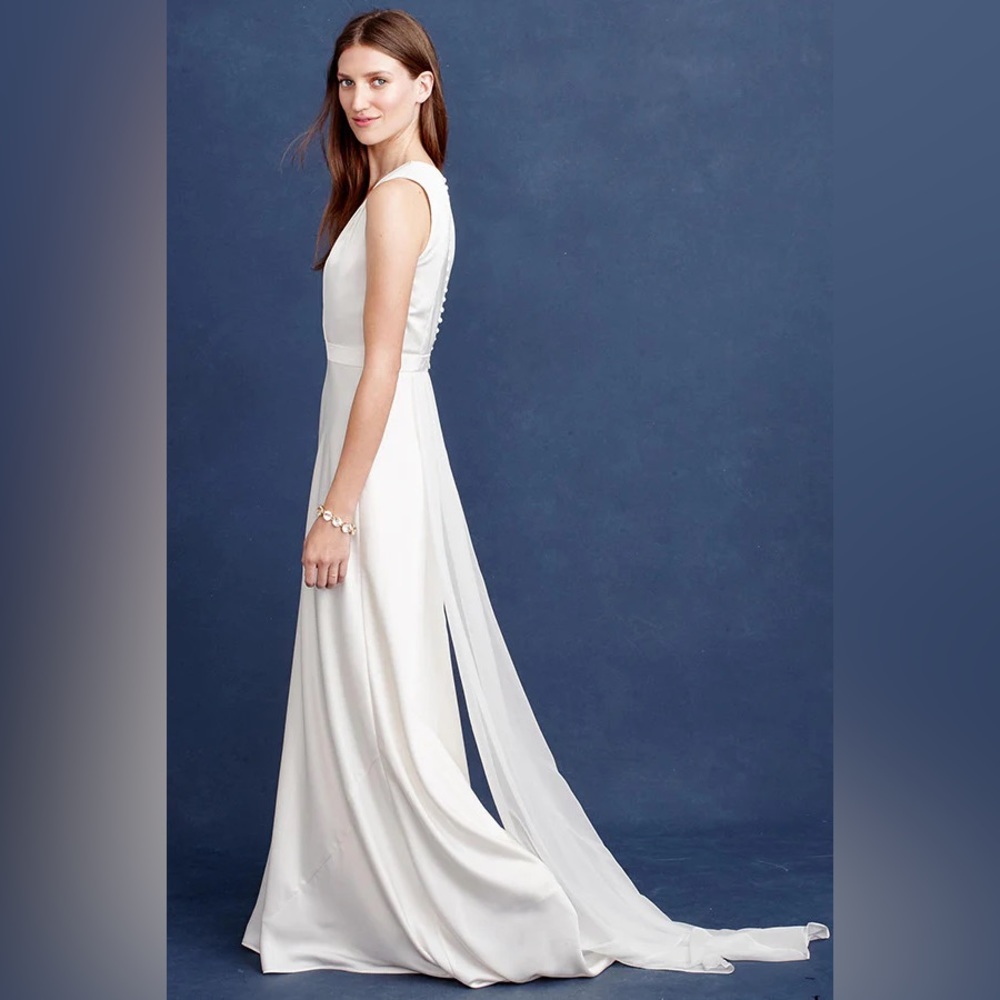 NW J. Crew Lana Wedding Gown - Sz 2
